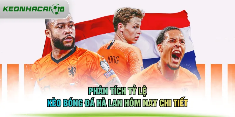 Phân tích tỷ lệ kèo bóng đá Hà Lan hôm nay chi tiết